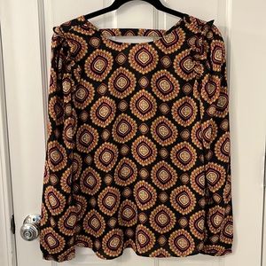 Loft Black with Medallion Pattern